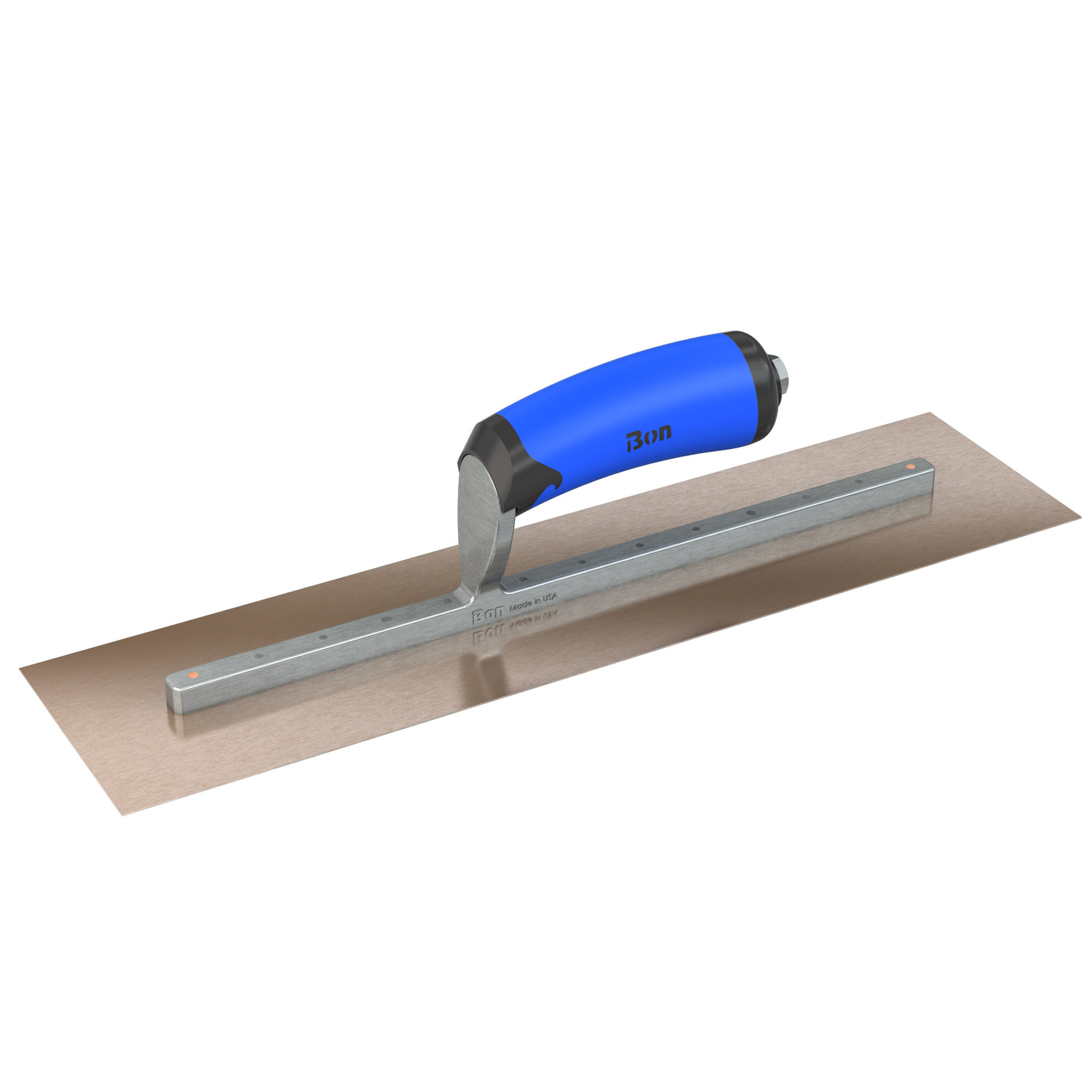 Bon Steel City, Finish Trowel - Sq. - Gs - 14 x 4.5 - Cg, Width 4.5 in, Length 14 in, Blade Material Stainless Steel, Model# 67-341